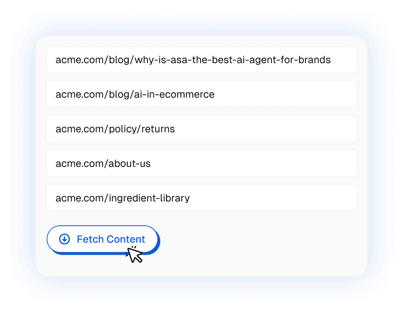 Fetch from any link